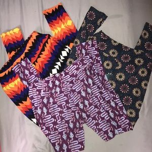 3 Pairs of LulaRoe Leggings